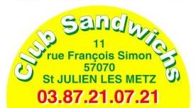 CLUB SANDWICHS - St JULIEN LES METZ